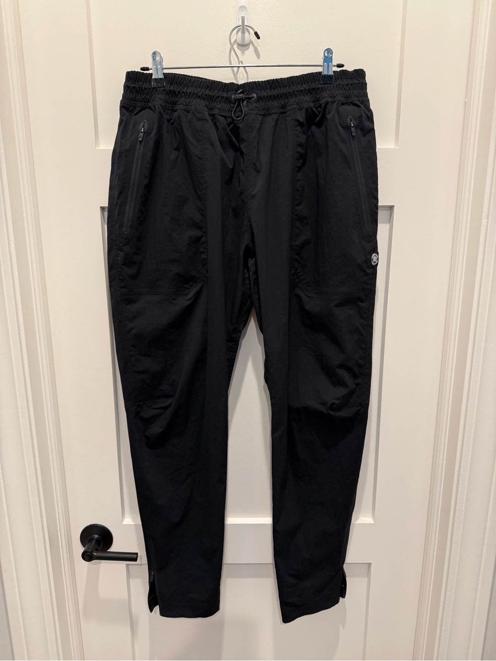 Reigning Champ Black Tech Jogger Pants